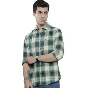 Full Sleeves Spread Collar Casual Shirt